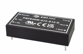 PRFE20W-O72-S5-D隔離式DC-DC轉換器CUI