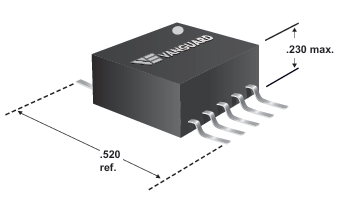 SM1553系列數(shù)據(jù)總線(xiàn)脈沖變壓器VANGUARD ELECTRONICS